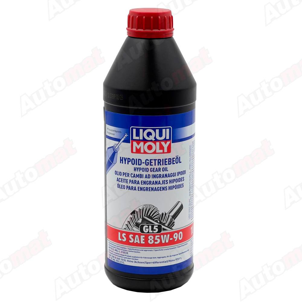 Трансмиссионное масло Liqui Moly Hypoid-Getriebeoil 85W-90 GL-5 (1л) 1035