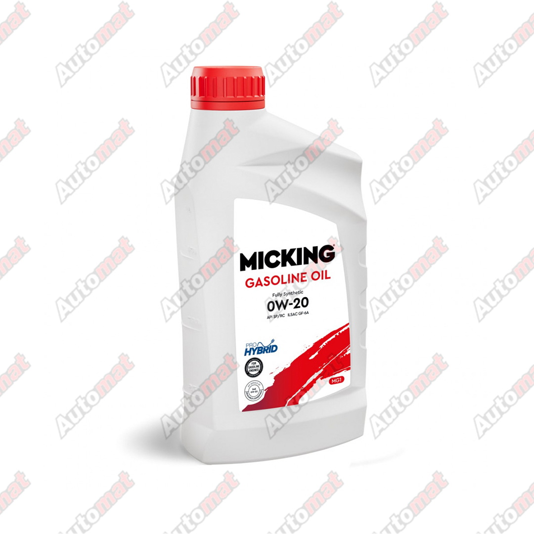Масло моторное MICKING Gasoline Oil MG1 0W-20 API SP/RC 1л