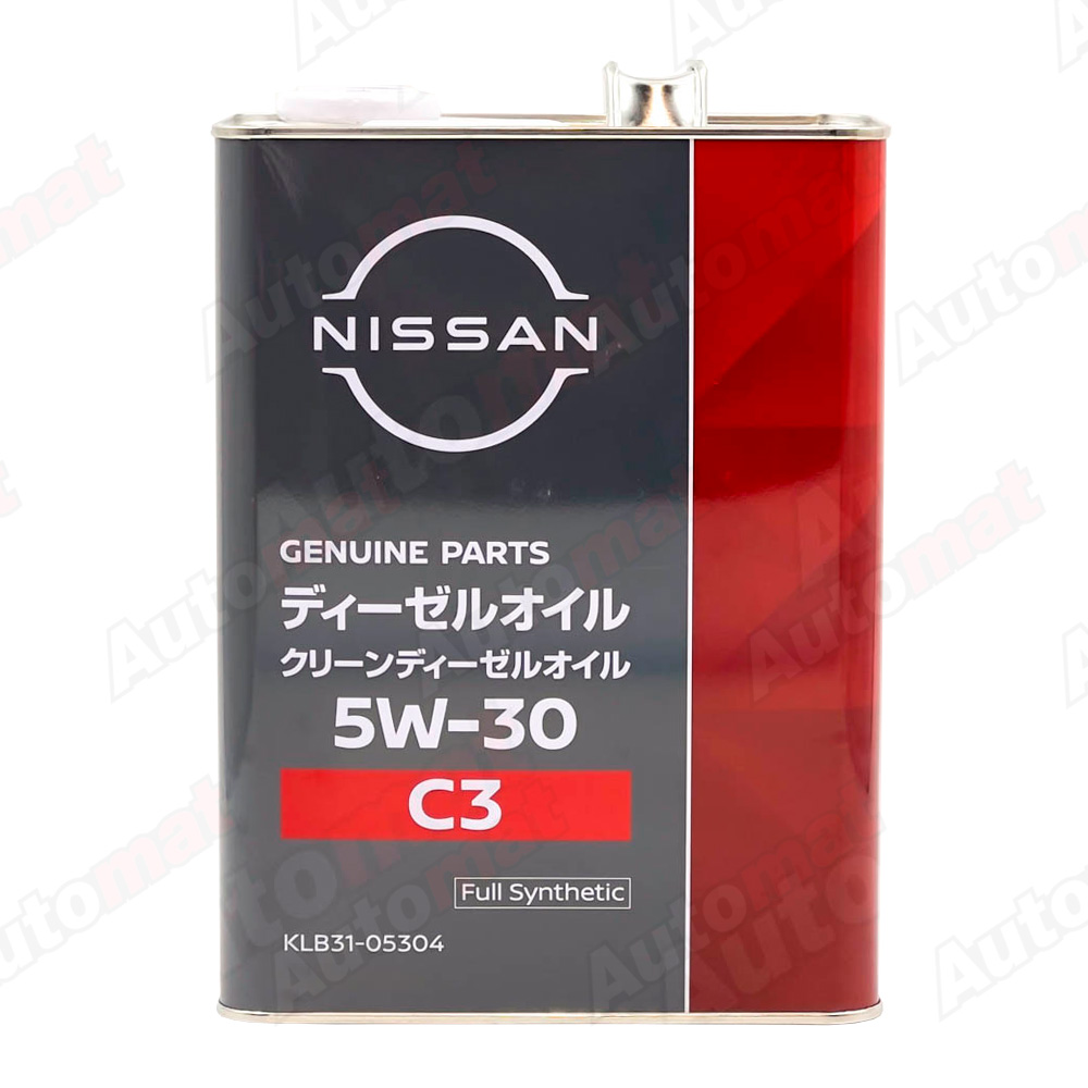 Моторное масло NISSAN CLEAN DIESEL C-3 5W-30, 4л