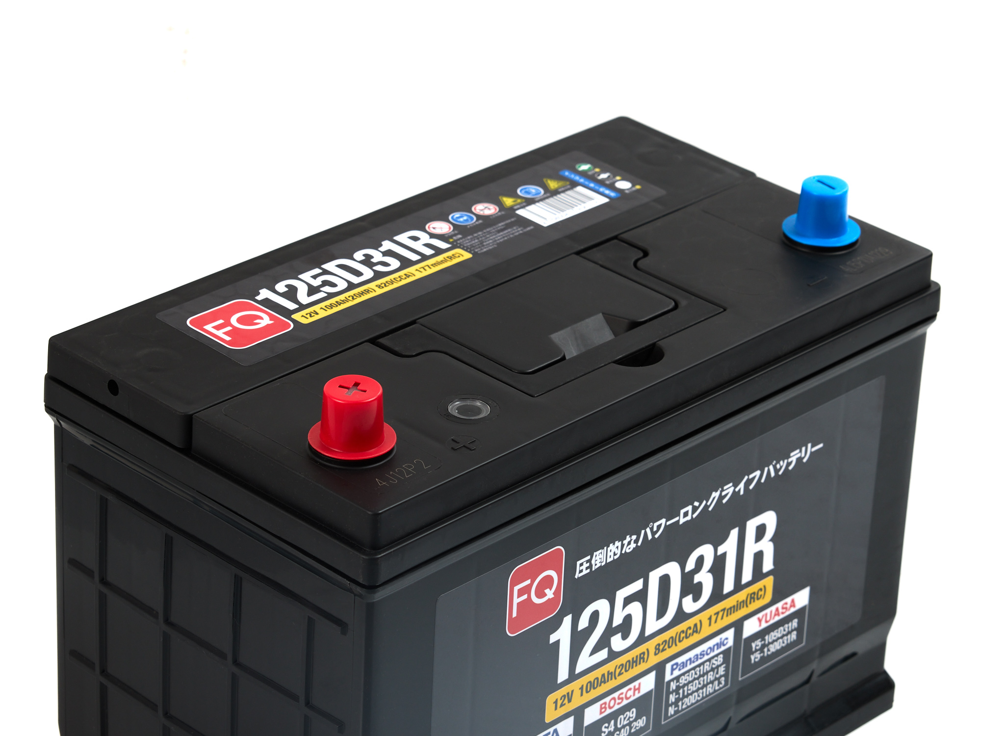 Аккумулятор FQ JIS RED ENERGY 125D31R 100Ah
