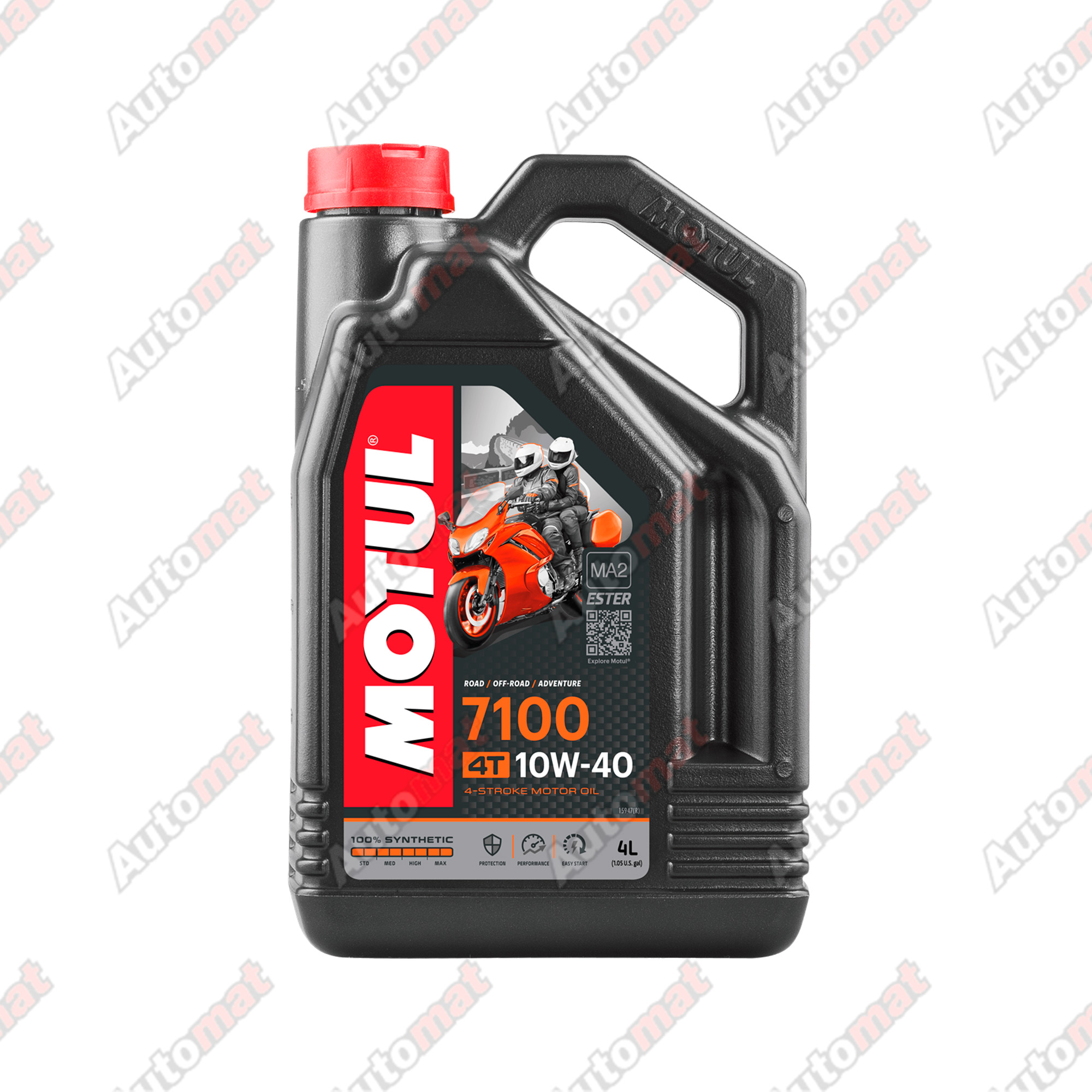 Моторное масло Motul 7100 4T 10W-40, 4л