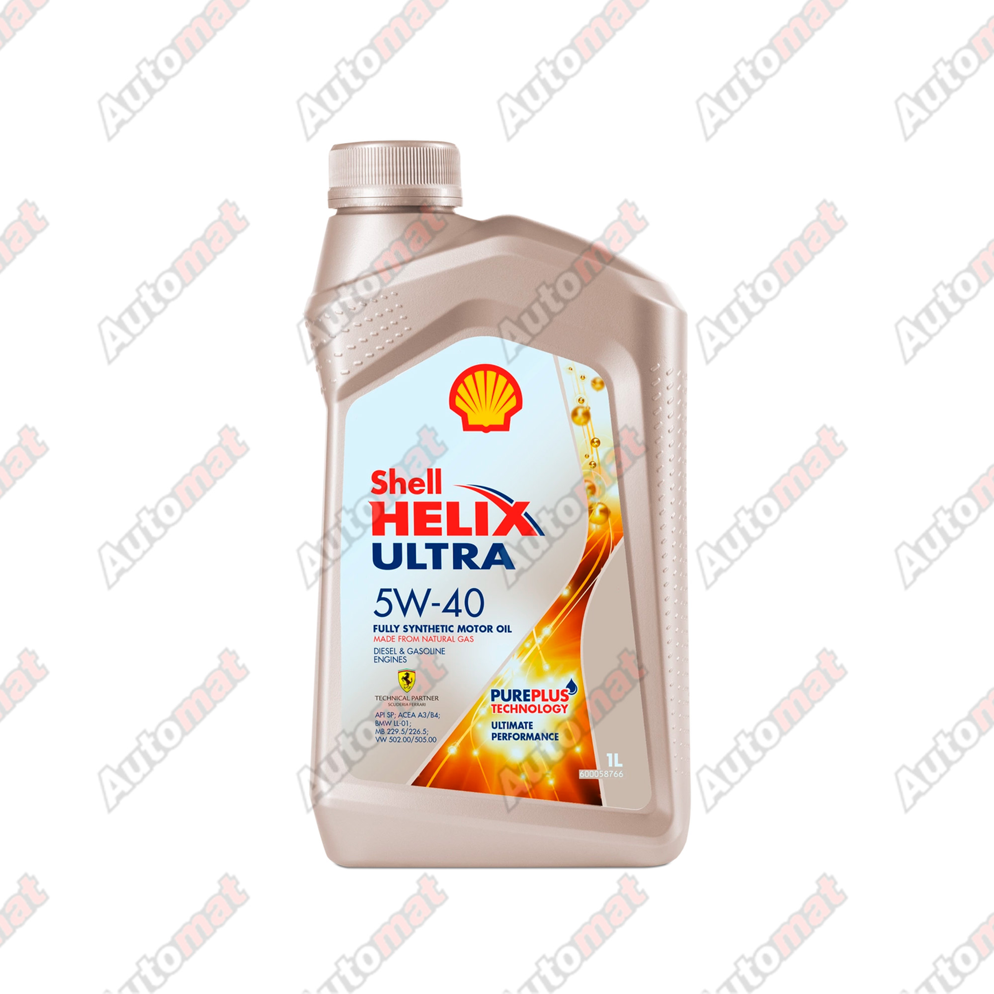 Моторное масло Shell Helix Ultra 5W-40 SN/SP, 1л