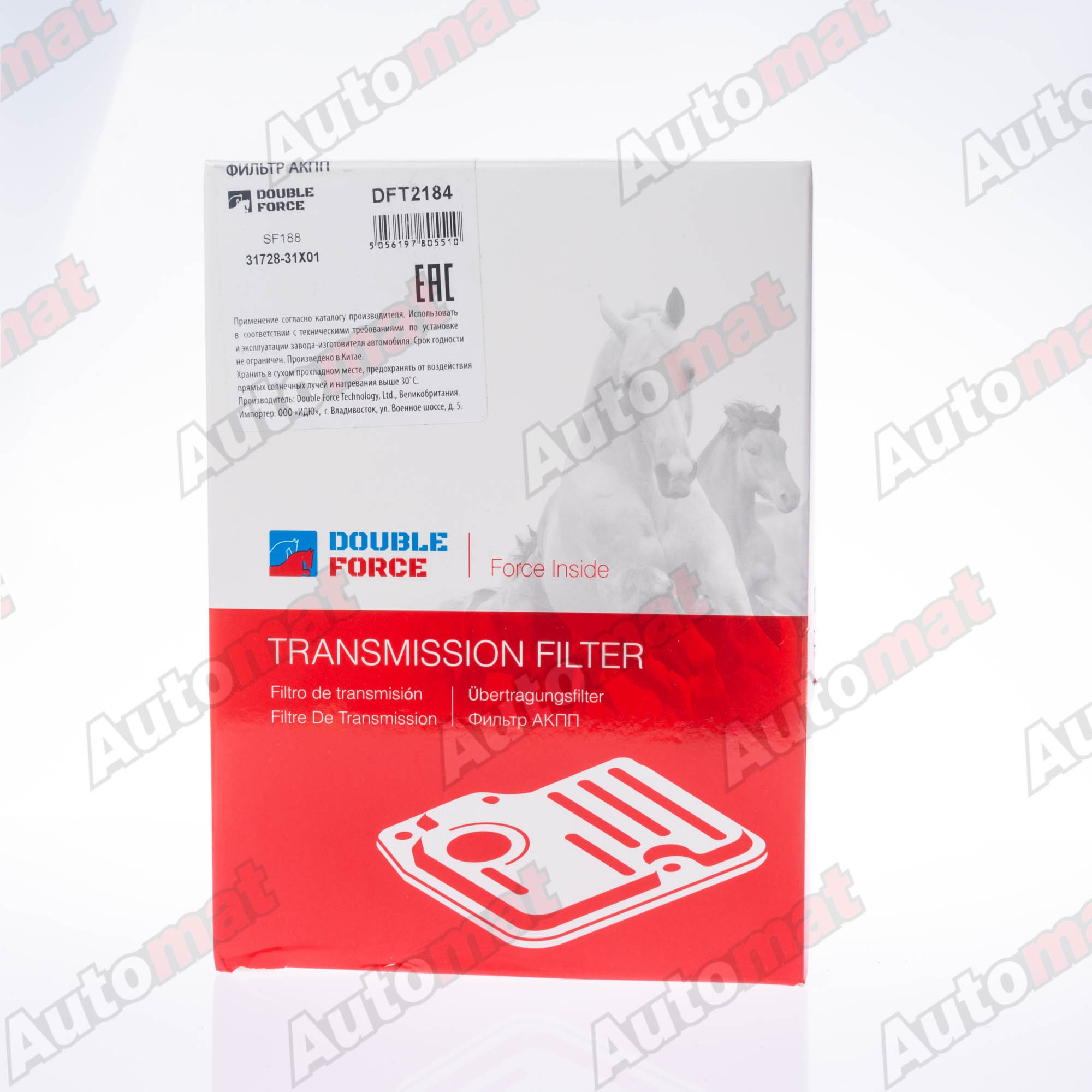 Фильтр АКПП DOUBLE FORCE DFT2184