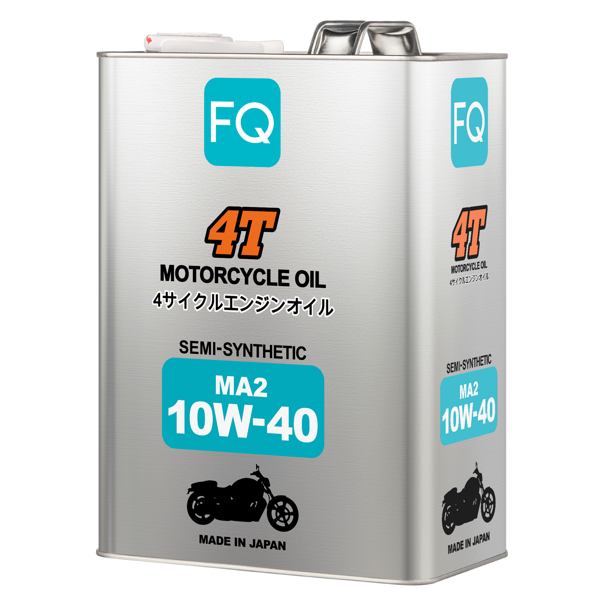 Масло моторное FQ 10W-40 4T MA2/SP SEMI-SYNTHETIC, 4л