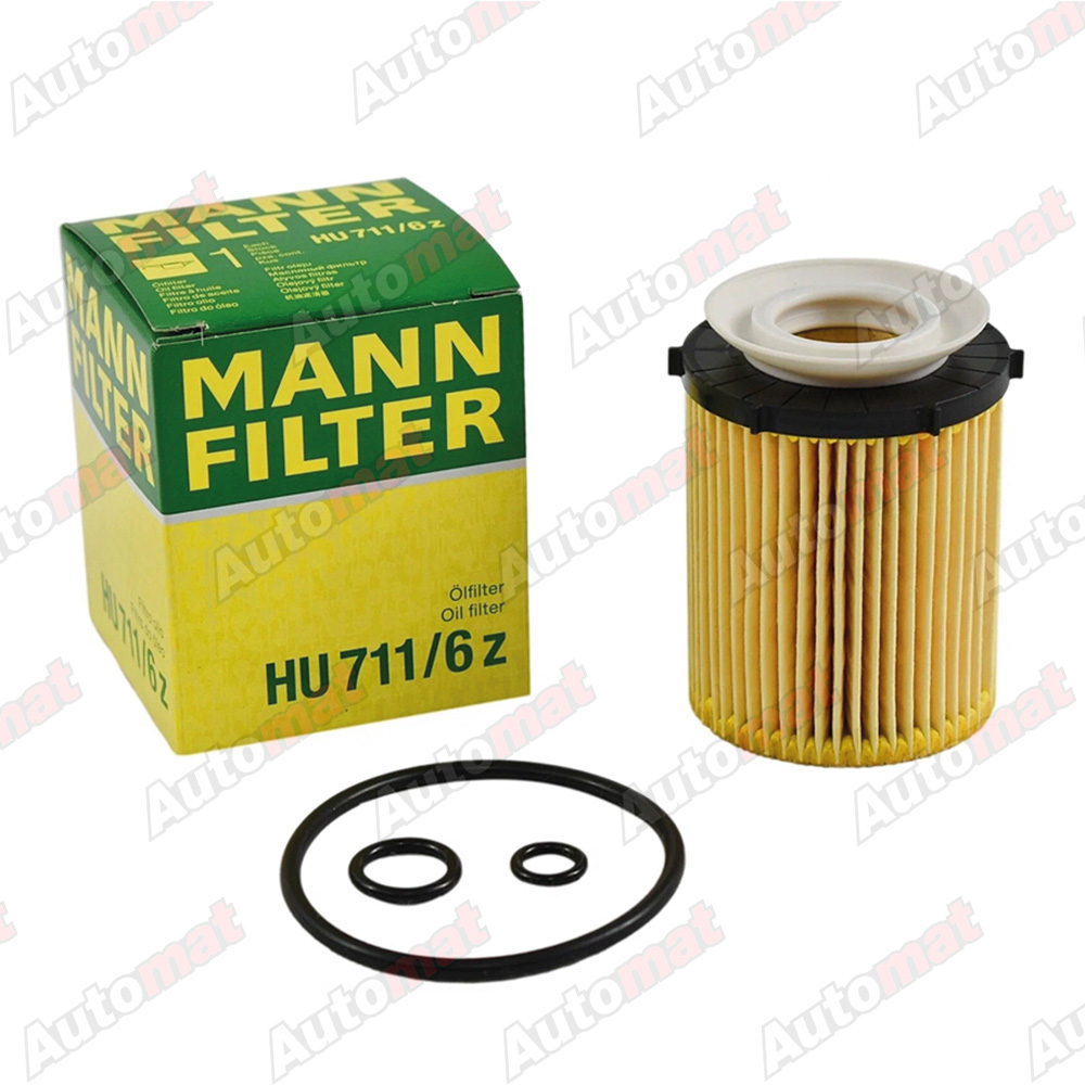 Фильтр масляный MANN-FILTER HU 711/6 Z