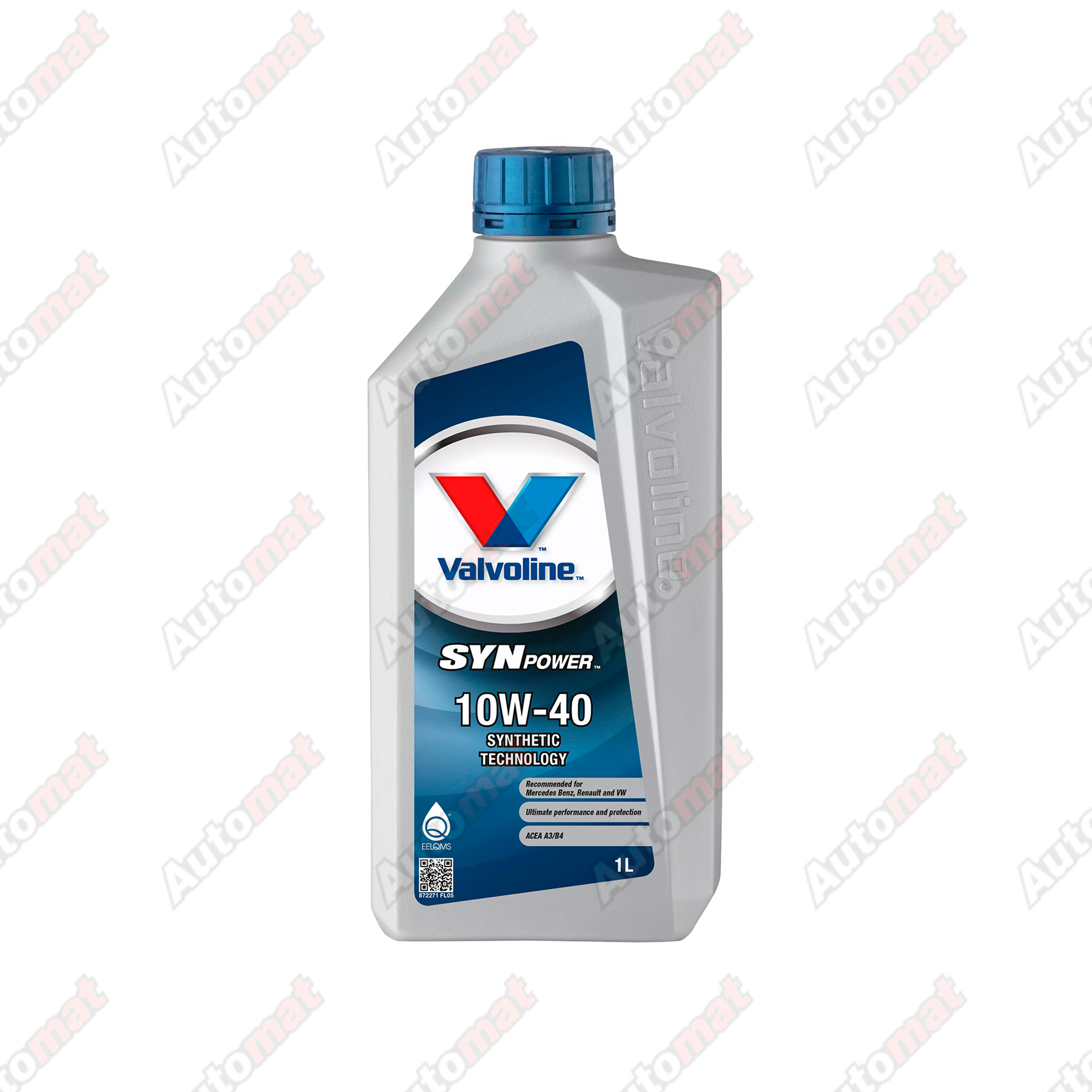 Масло моторное Valvoline SYNPOWER 10W-40 1л 