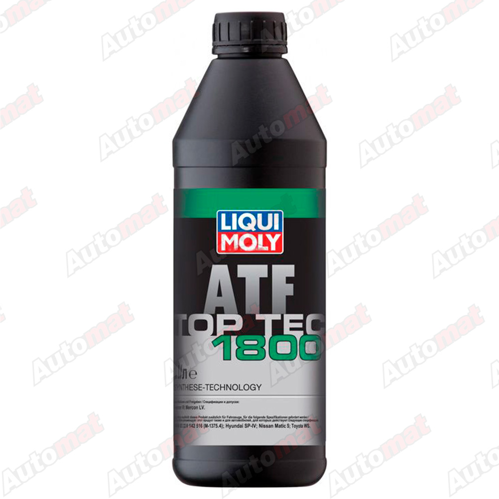 Трансмиссионное масло НС-синт. для АКПП Liqui Moly Top Tec ATF 1800 1л 2381