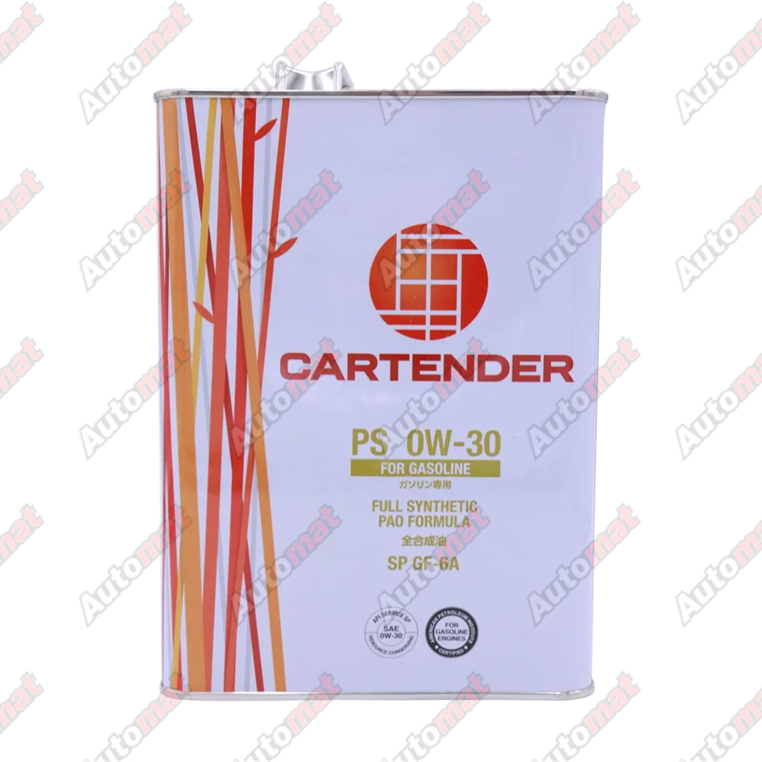 Масло моторное Cartender 0W-30 PS SP GF-6A, 4л