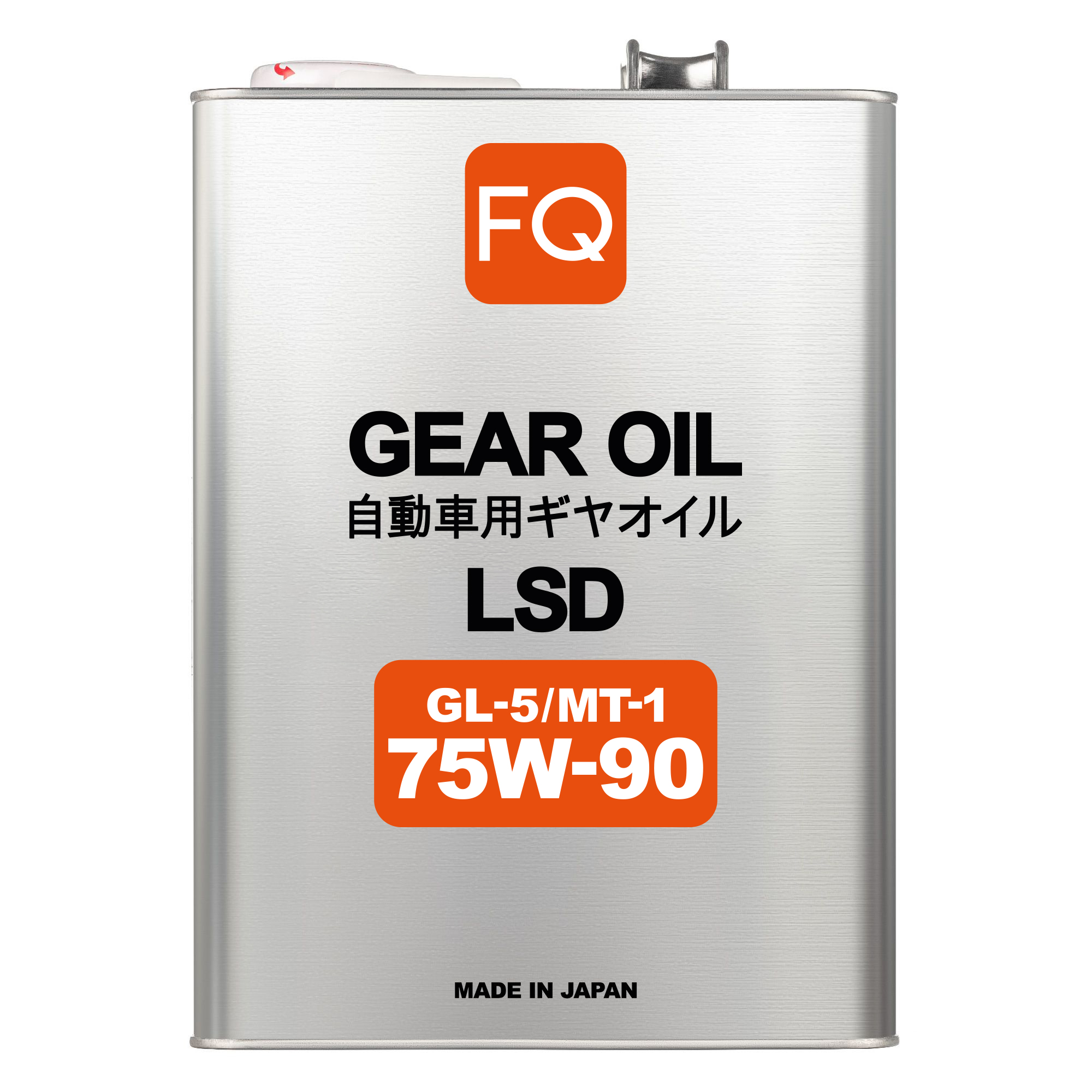 Трансмиссионное масло FQ GEAR 75W-90 GL-5/MT-1 LSD FULLY SYNTHETIC, 4л