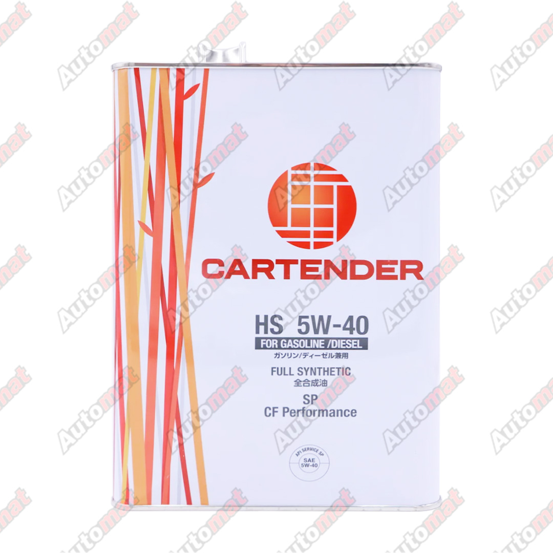 Масло моторное Cartender PERFORMANCE 5W-40 HS SP CF, 4л