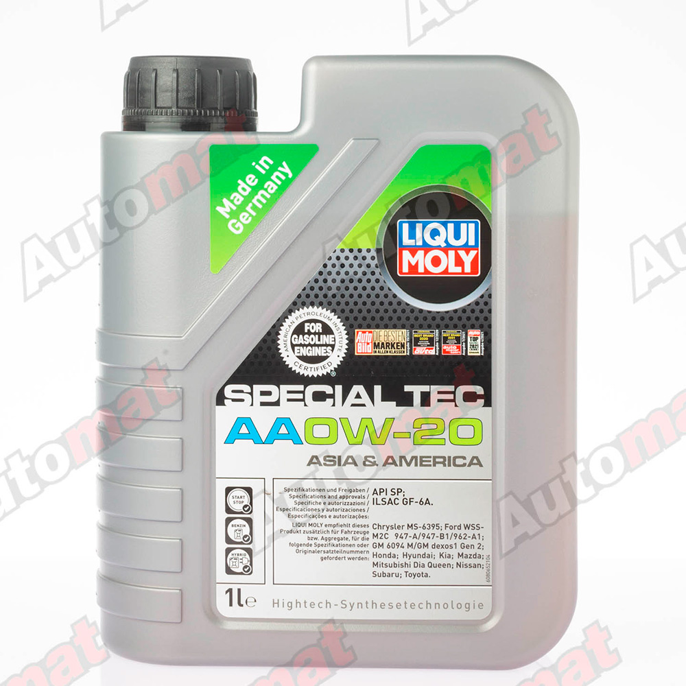 Моторное масло Liqui Moly SN A3/B4 5W-40 Molygen New Generation, 1л