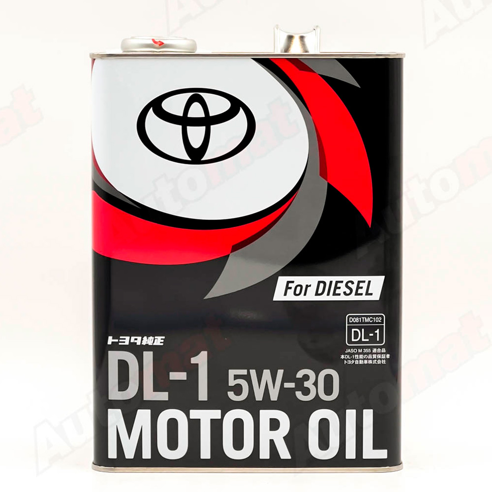 Моторное масло Toyota Diesel Oil DL-1 5W30, 4л