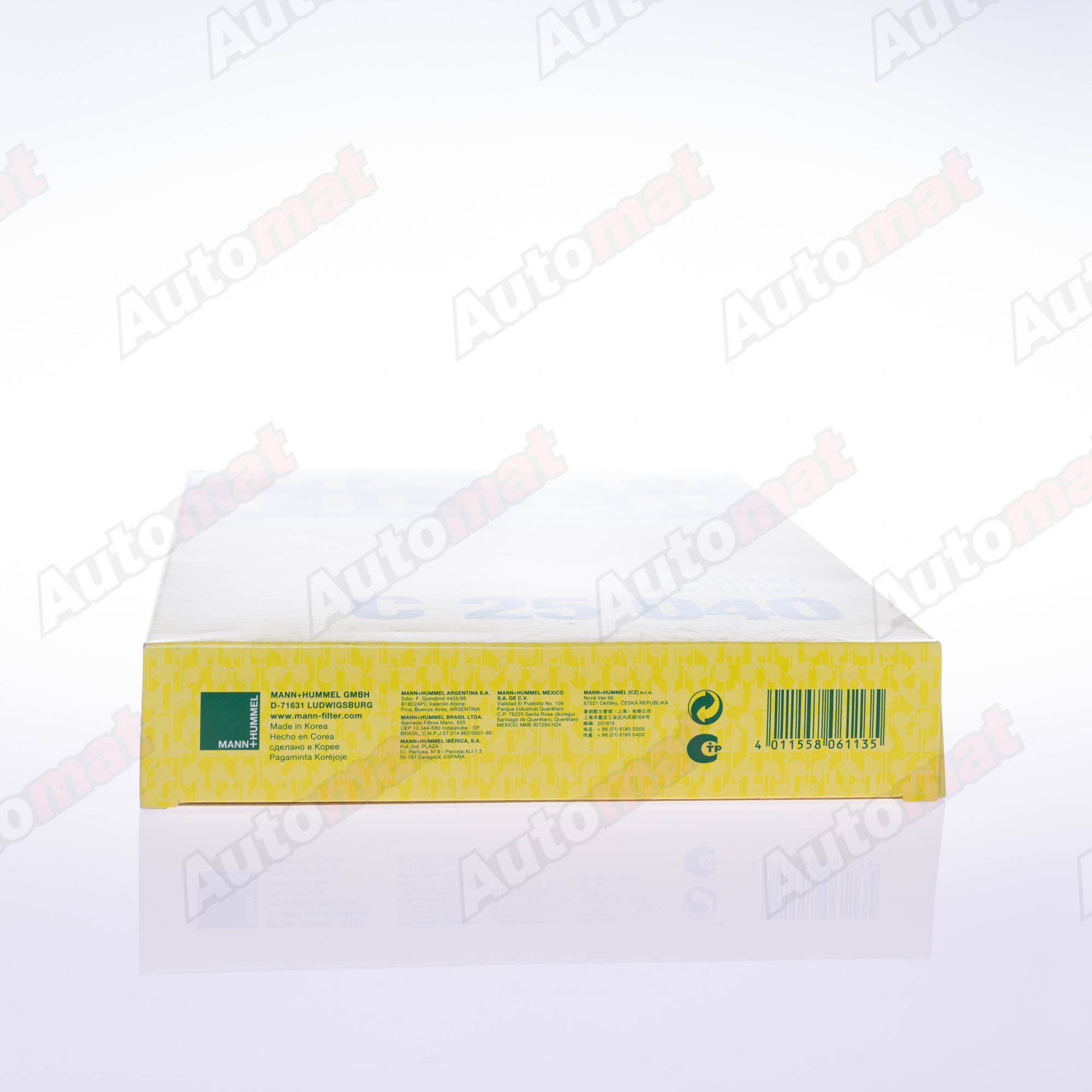 Фильтр воздушный MANN-FILTER C 25 040