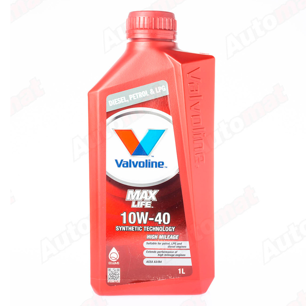 Моторное масло Valvoline MAXLIFE SN/CF 10W40, 1л