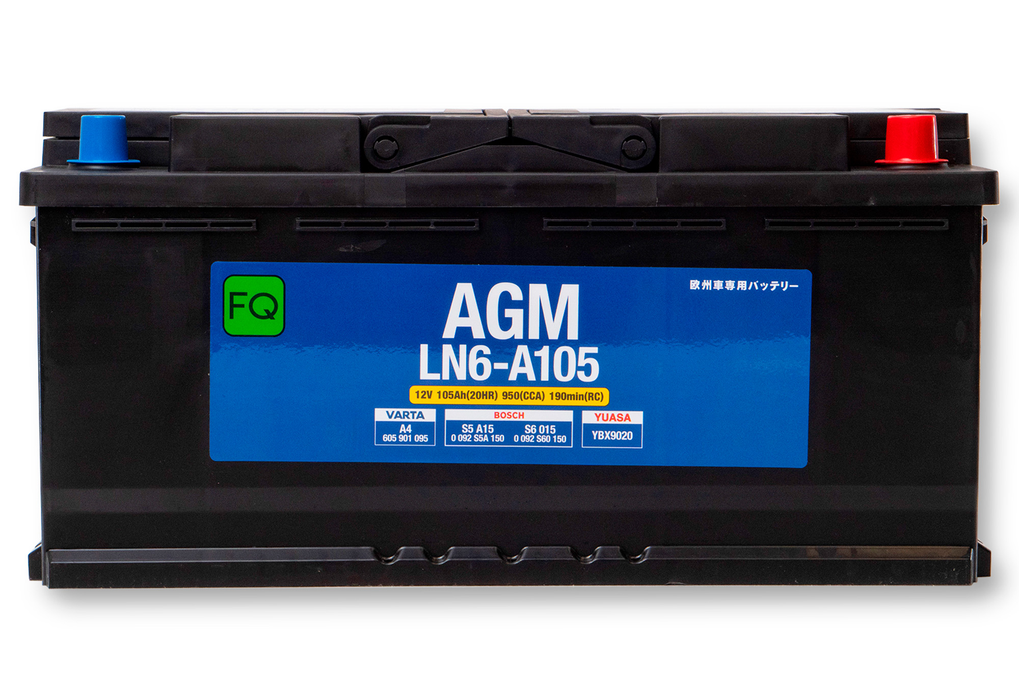 Аккумулятор FQ DIN AGM LN6-A105 105Ah
