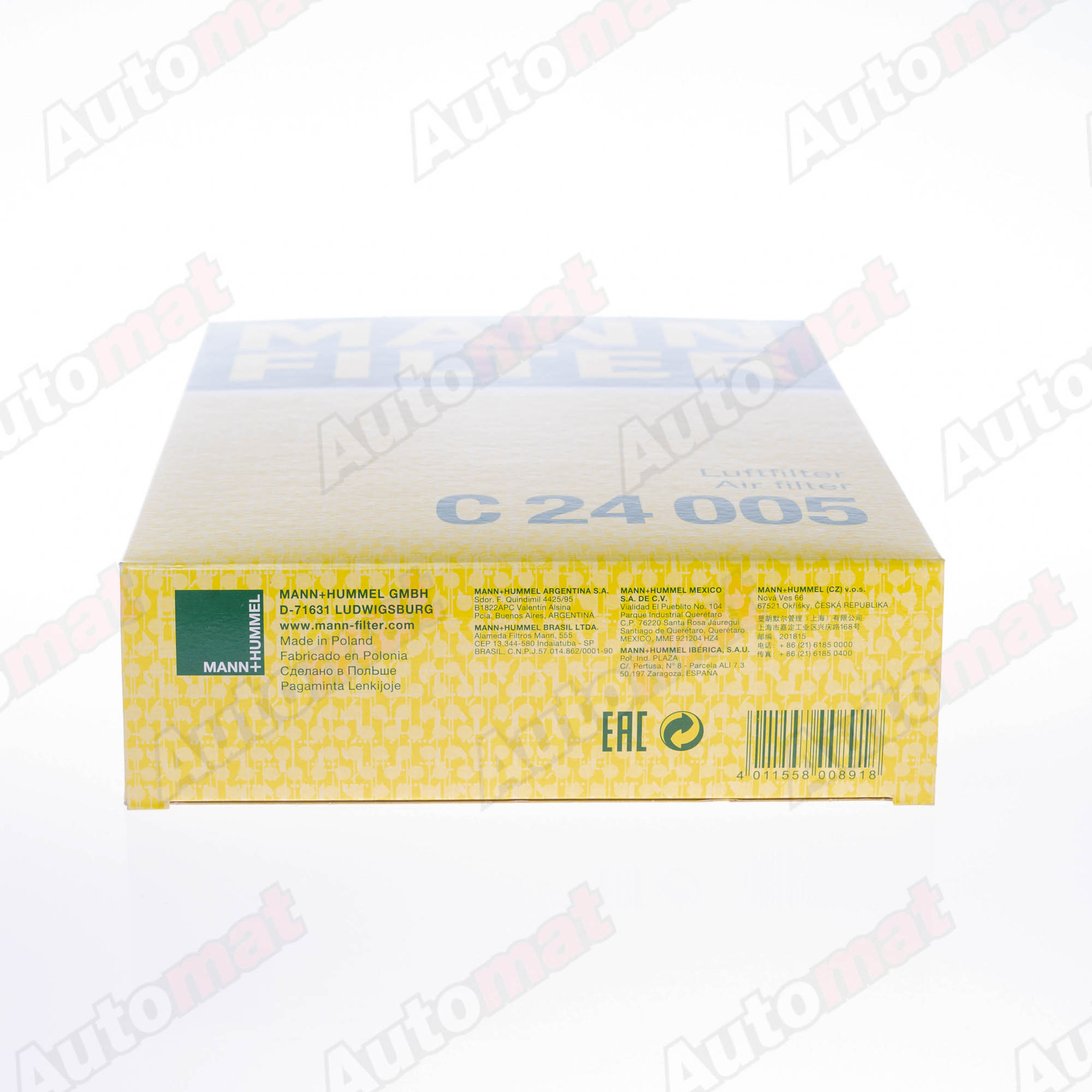 Фильтр воздушный MANN-FILTER C 24 005