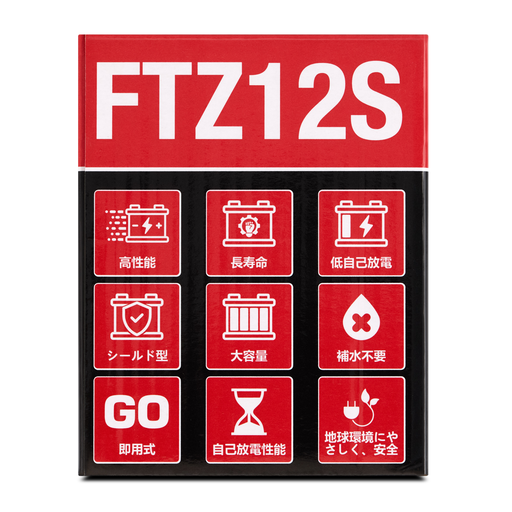 Мото аккумулятор AGM FQ 11Ah FTZ12S