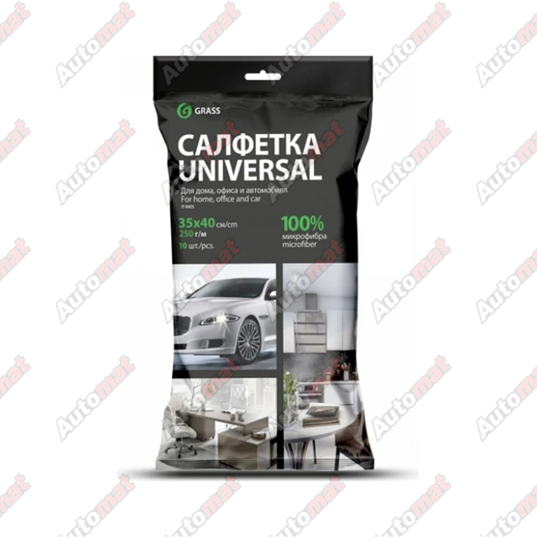 Салфетка микрофибра 250 г/м 35*40 см (1шт)