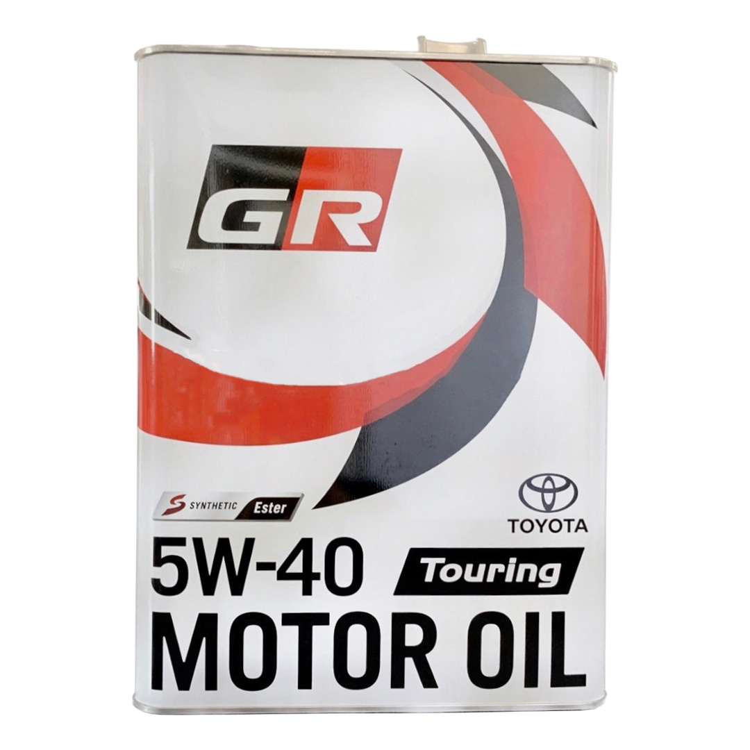Масло моторное TOYOTA GR Touring 5W-40 синтетическое 08880-13005, 4л