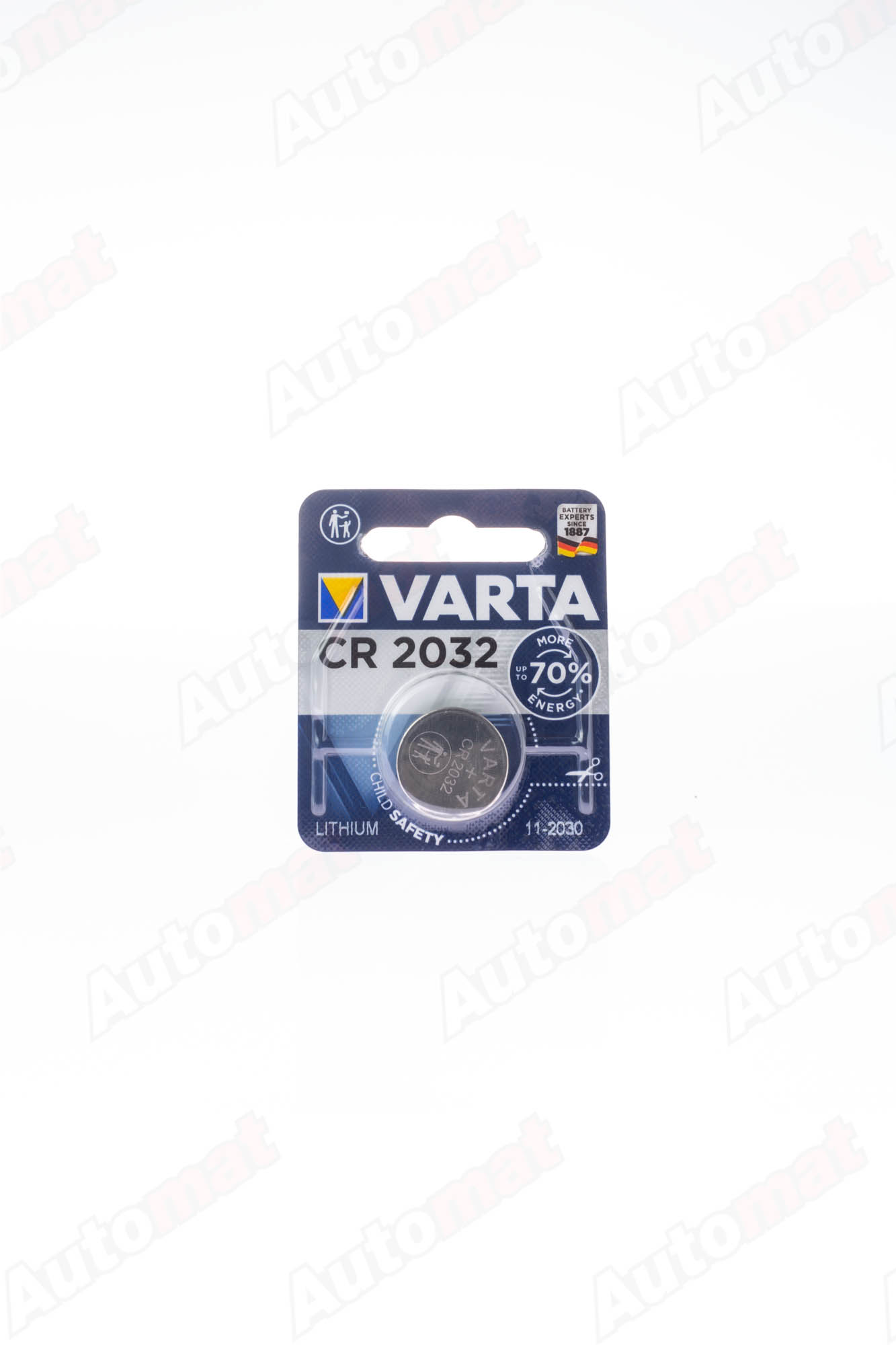 Литиевая батарейка VARTA ELECTRONICS CR2032, 1 шт