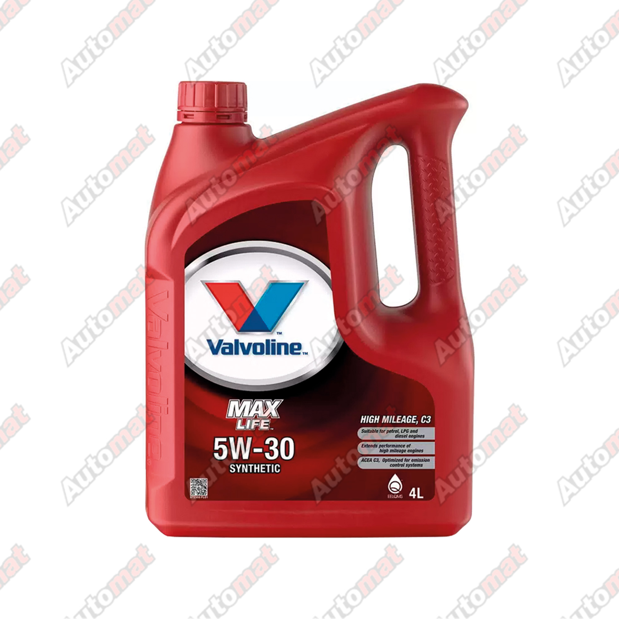 Моторное масло Valvoline Maxlife C3 SN/CF 5W30, 4л