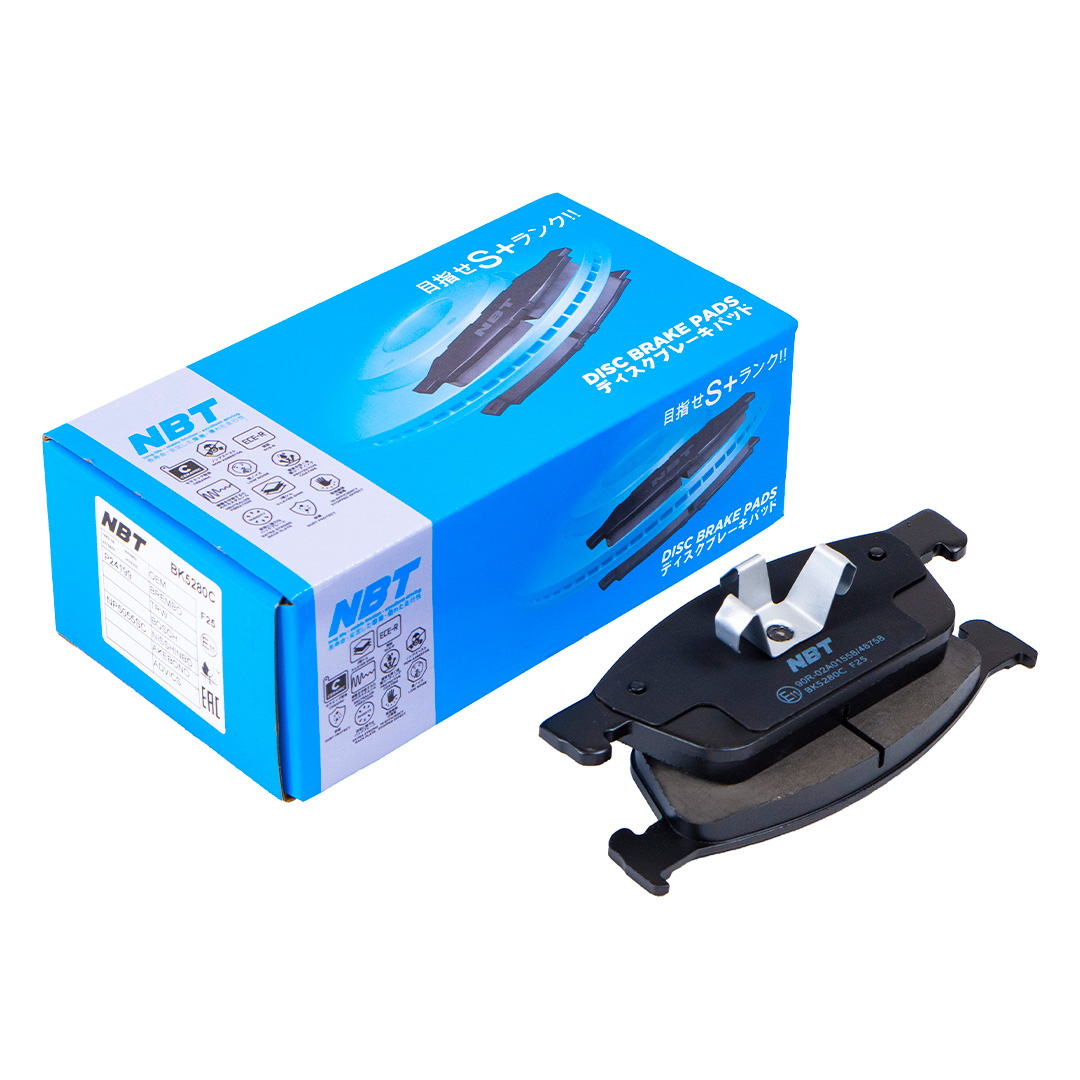 Колодки тормозные дисковые NBT BK5280C / NP5055SC / GP1260 / P24199 / GP23019