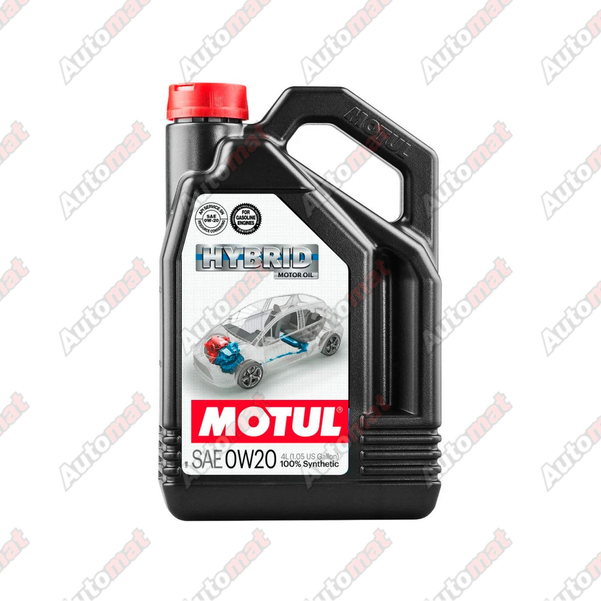 Моторное масло Motul Hybrid GF-5/SN 0W20, 4л