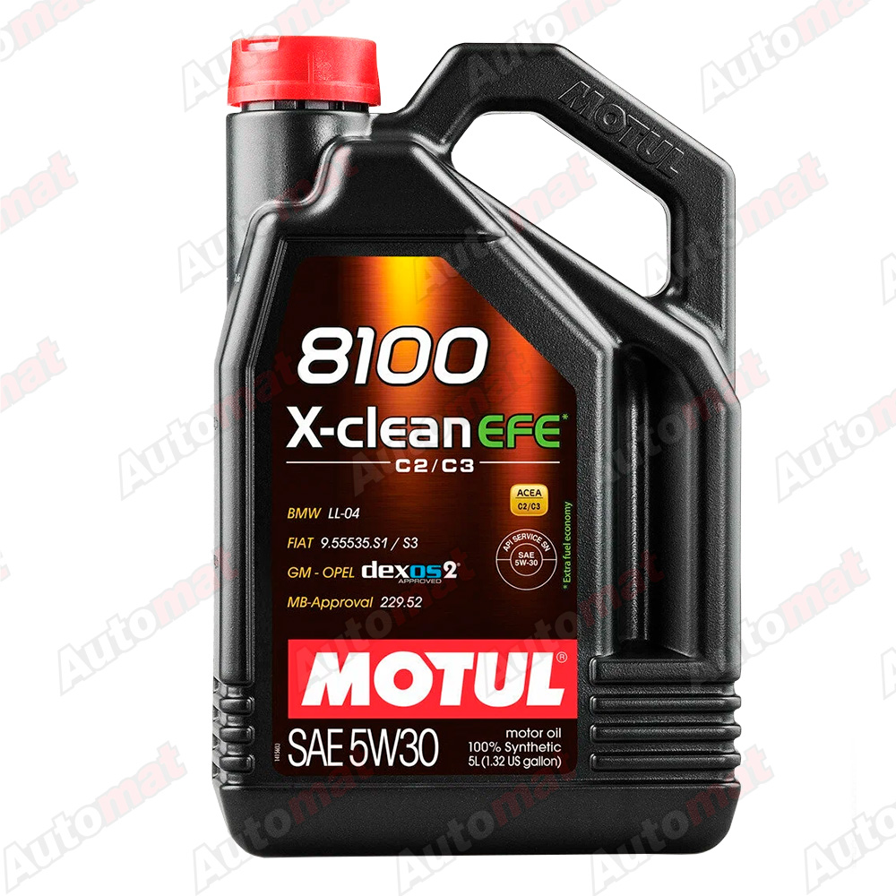 Моторное масло Motul 8100 X-clean EFE 5W-30, 5л