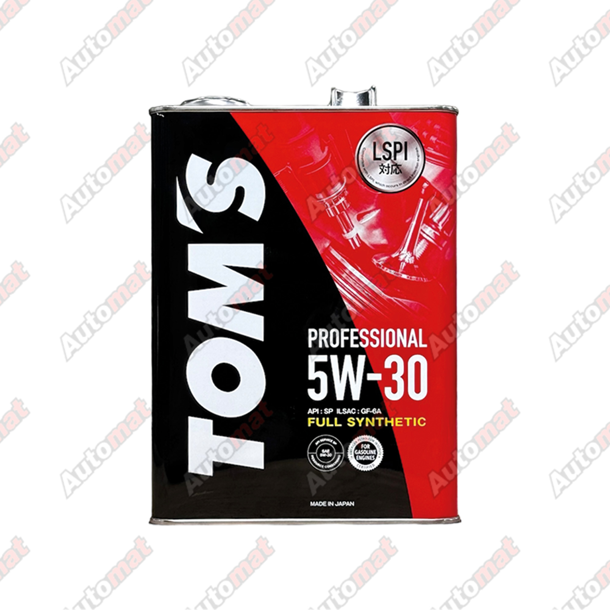 Моторное масло TOM`S Professional SP GF-6 5W-30, 4л
