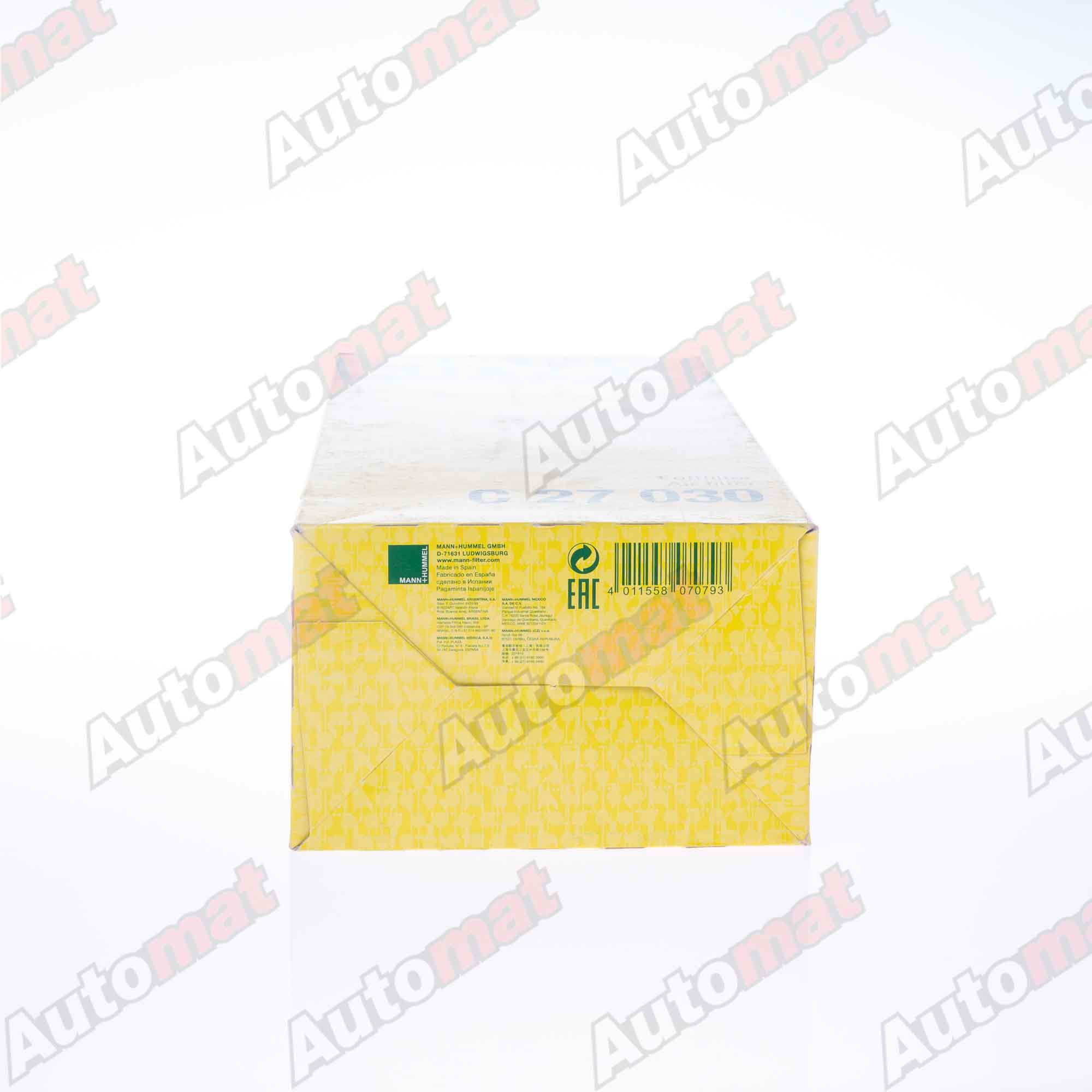 Фильтр воздушный MANN-FILTER C 27030