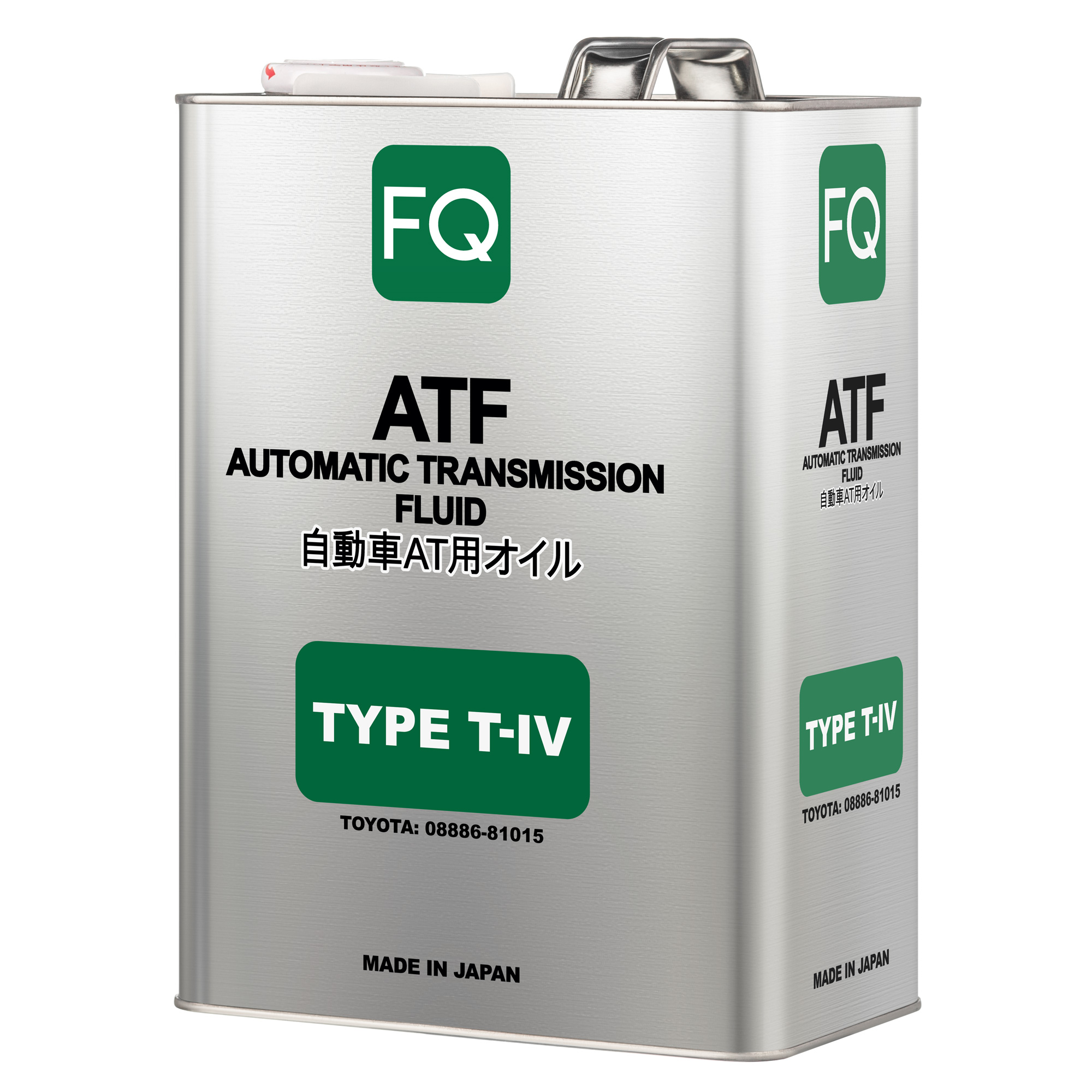 Трансмиссионное масло FQ ATF TYPE T-IV, 4л