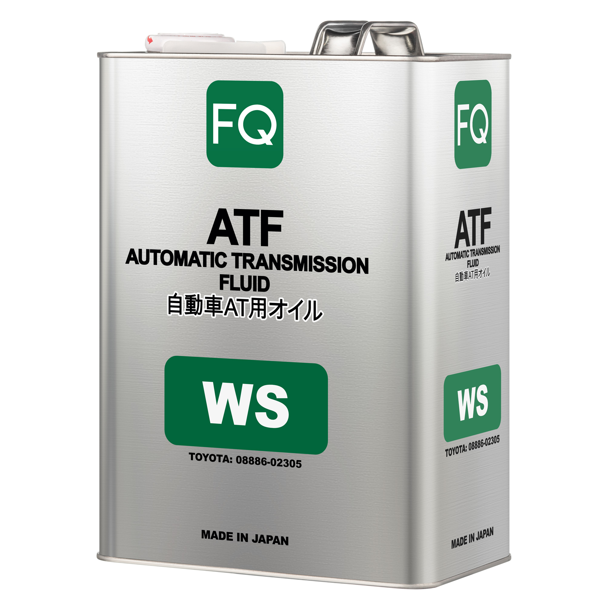Трансмиссионное масло FQ ATF WS FULLY SYNTHETIC, 4л
