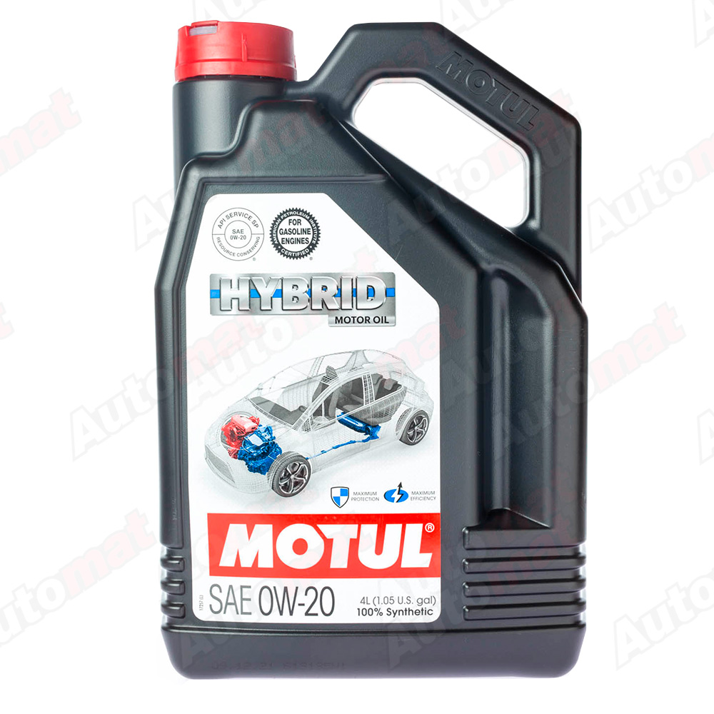 Моторное масло Motul Hybrid GF-5/SN 0W20, 4л