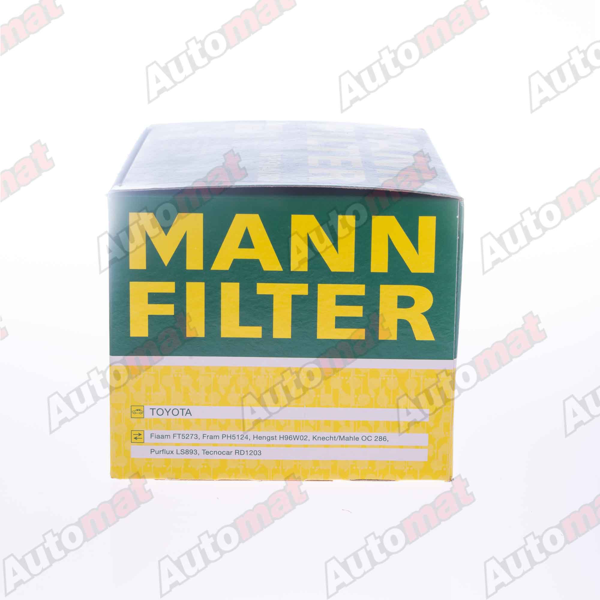 Фильтр масляный MANN-FILTER WP 914/80 / C-112