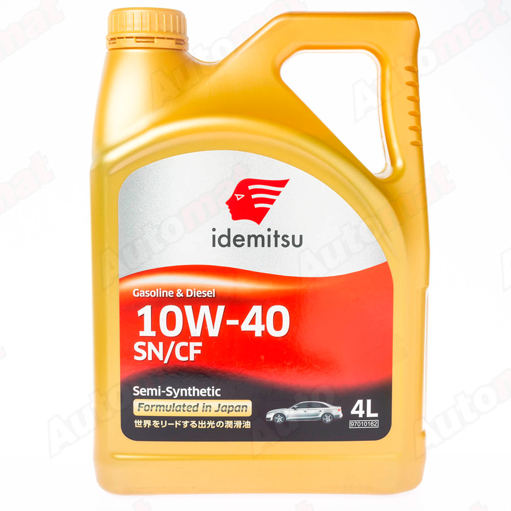 Моторное масло IDEMITSU S-S 10W40 SN/CF SEMI-SYNTHETIC, 4л