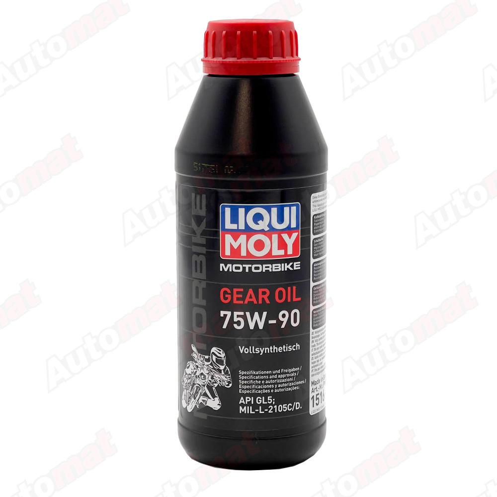 Трансмиссионное масло синтетическое для мотоциклов Liqui Moly Racing Gear Oil 75W-90 (GL-5) 0.5л 1516