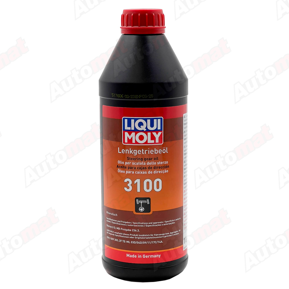 Минеральная гидровлическая жидкость Liqui Moly Lenkgetriebe-Oil 3100 (1л) 1145