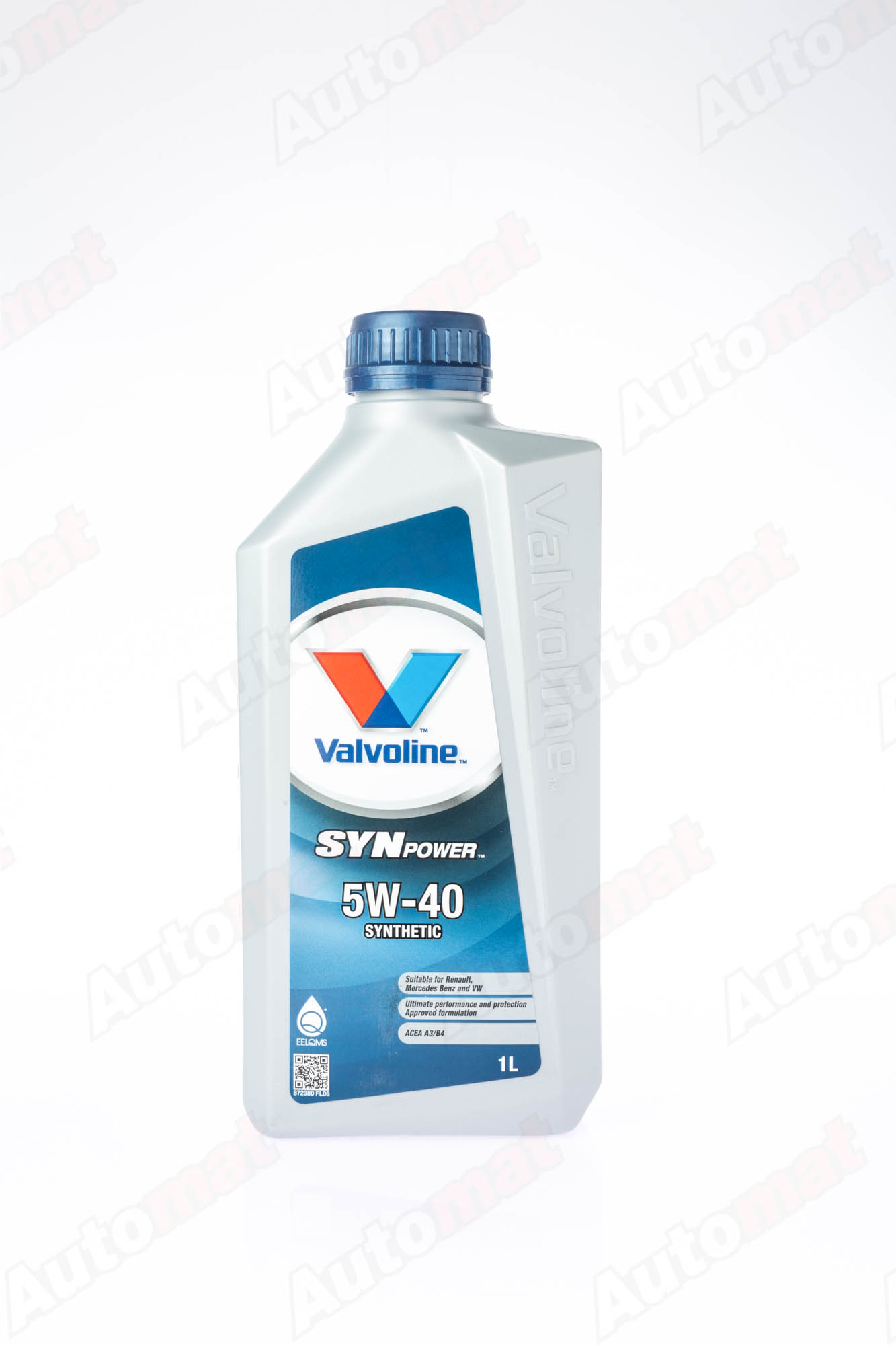 Моторное масло Valvoline Synpower SAE SN/CF 5W40, 1л