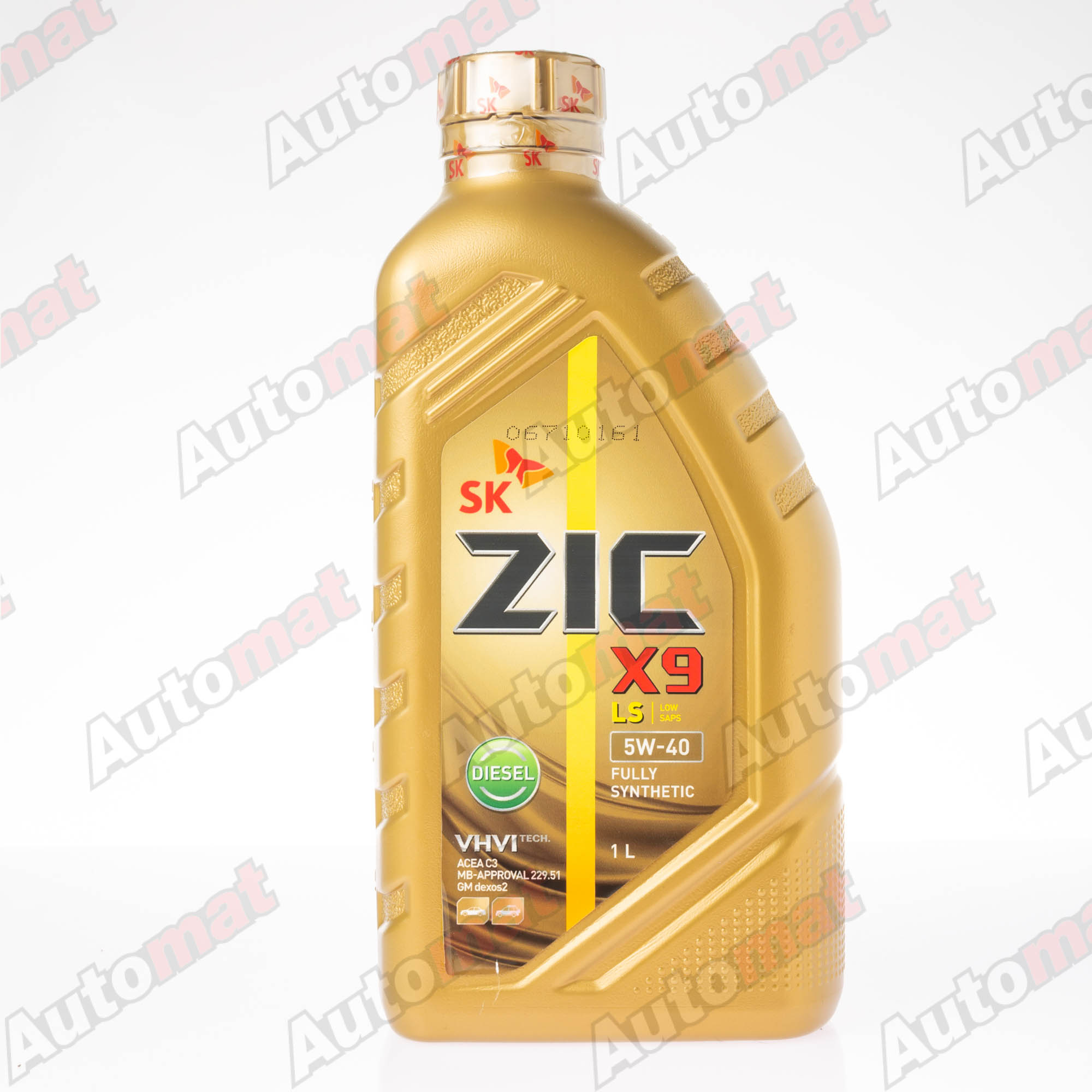 Моторное масло ZIC X9 LS Diesel 5w40 SN/CF С3, 1л