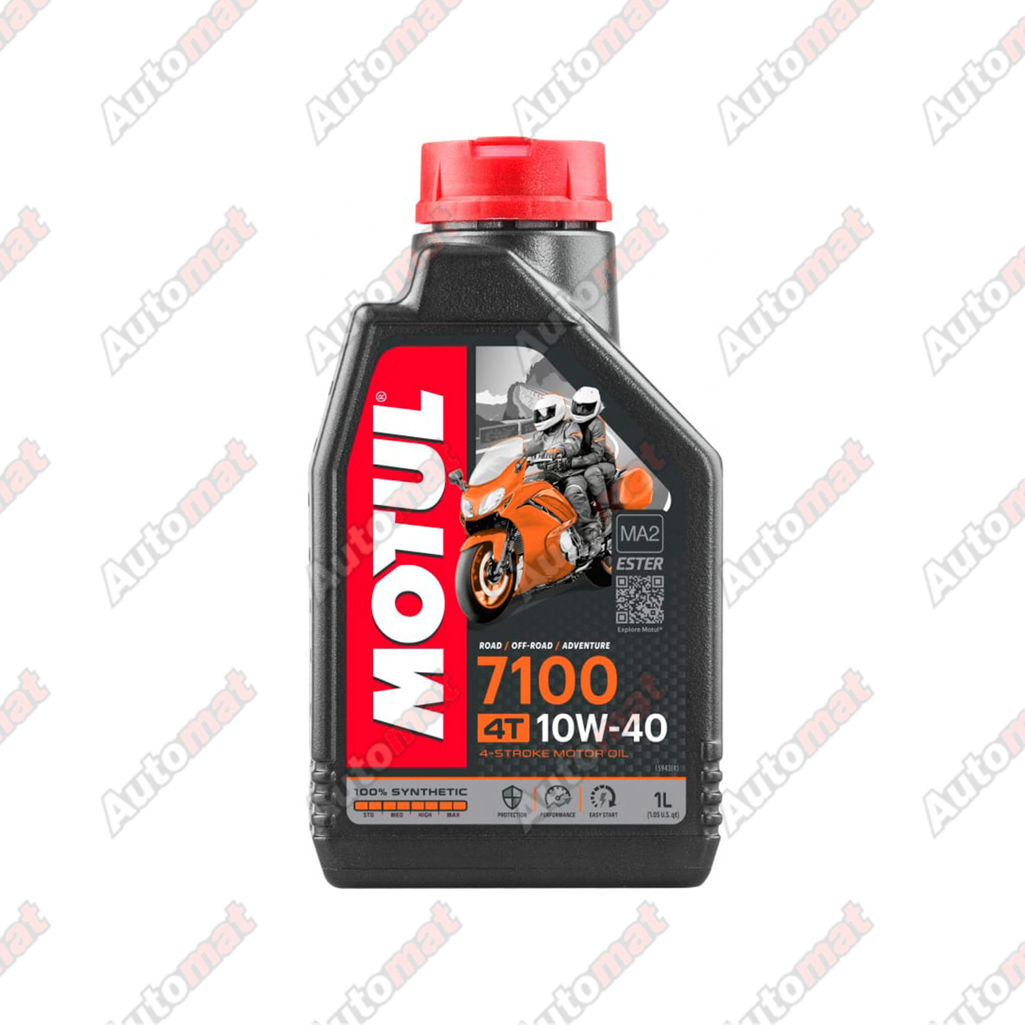 Моторное масло Motul 7100 4T 10W-40, 1л