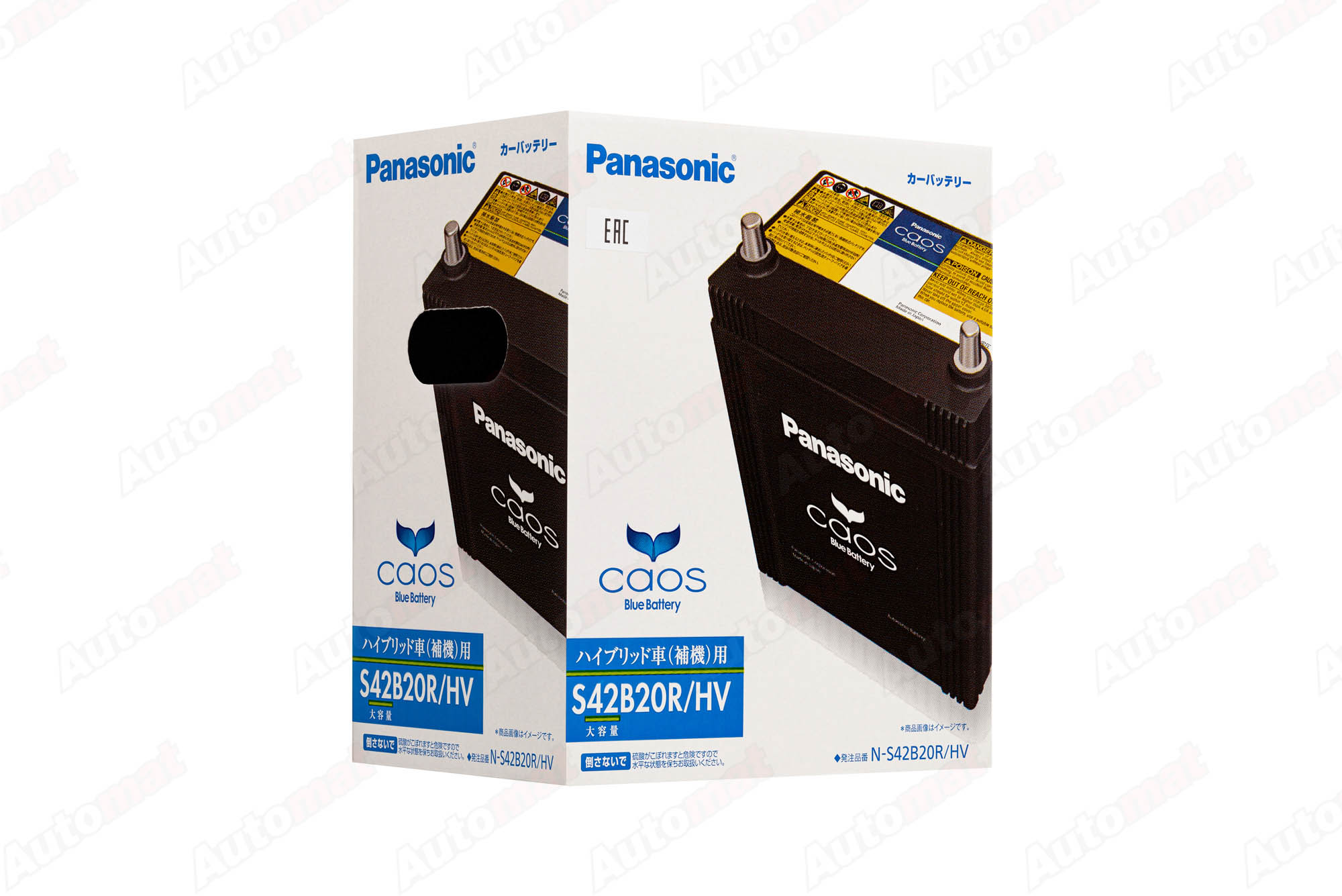 Аккумулятор PANASONIC CAOS 35 А/ч N-S42B20R/HV