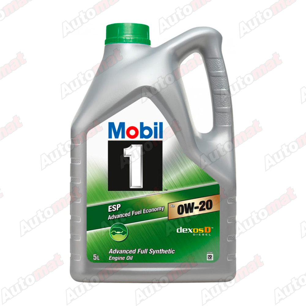 Моторное масло Mobil 1 ESP X2 0W-20 153685, 5л