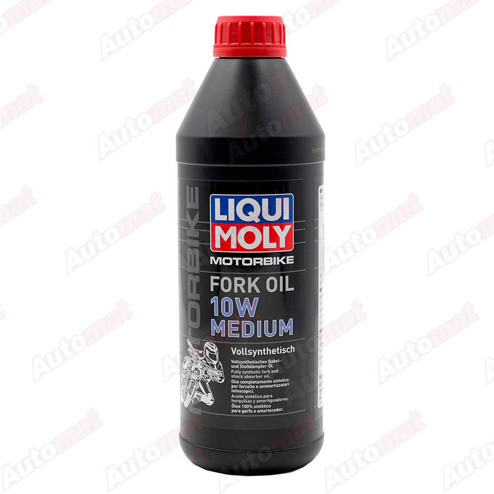 Вилочное масло Liqui Moly Motorbike Fork Oil Medium 10W синтетическое, 1л