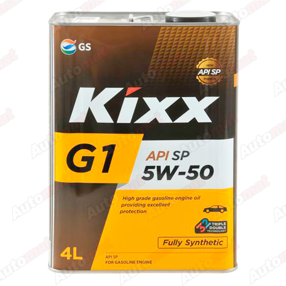 Моторное масло Kixx G1 5W-50 SP, 4л