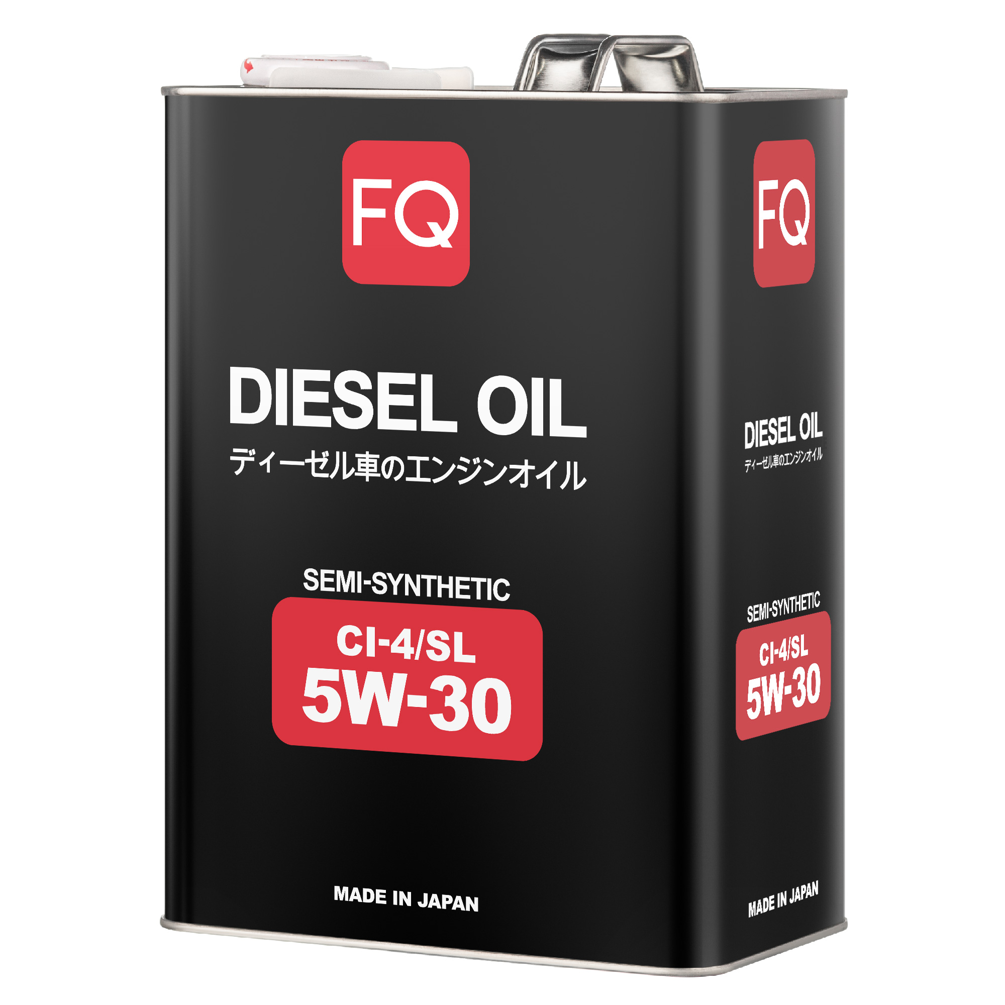 Моторное масло FQ DIESEL 5W-30 CI-4/SL SEMI-SYNTHETIC, 4л