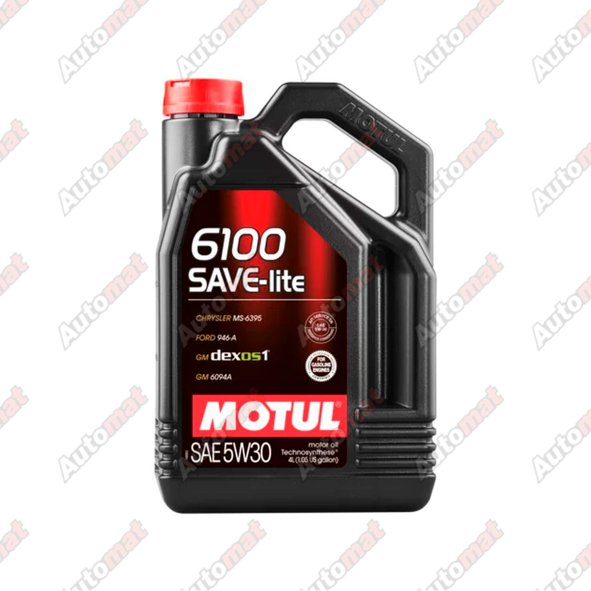 Моторное масло Motul 6100 SAVE-LITE 5W30 Technosynthese, 4л