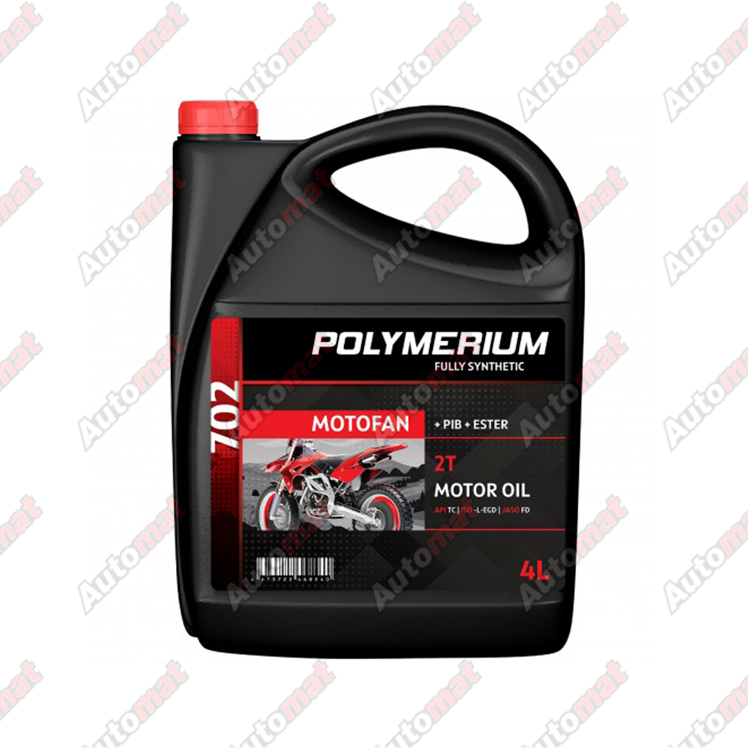 Масло моторное POLYMERIUM MOTO-FAN 2T 702 4л