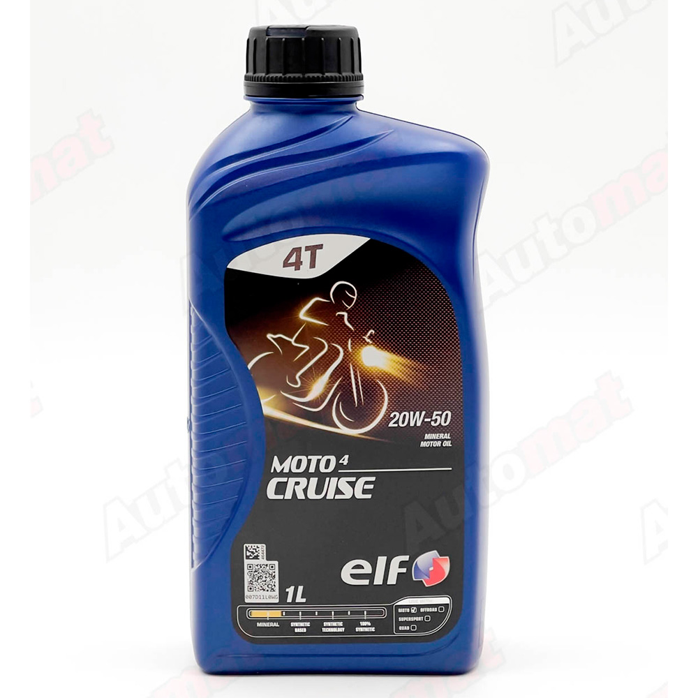 Моторное масло Elf Moto 4 Cruis 20W-50, 1л