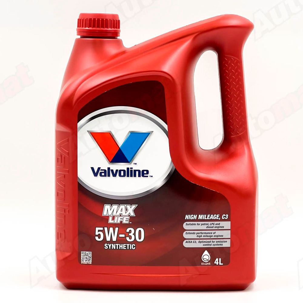 Моторное масло Valvoline Maxlife C3 SN/CF 5W30, 4л