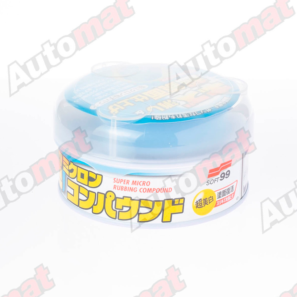 Полироль абразивный мелкий Soft99 09052 Micro Rubbing Compound для светлых,180гр